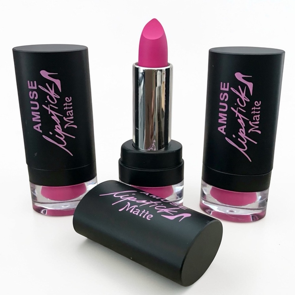 🆕3pcs Amuse Matte Lipstick